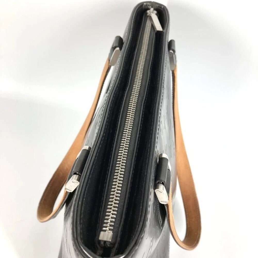 LOUIS VUITTON M55112 Stockton Tote Bag Shoulder Bag Monogram matte leather Black - Picture 4 of 15